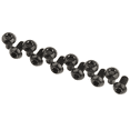 thumbnail image 4 of Wanyifa Titanium Alloy Bolts Torx M5x10 12mm for Bicycle Bike Disc Brake Cycle Rotor Screws Gr5,M5x10mm,Black,12 Pcs, 4 of 7