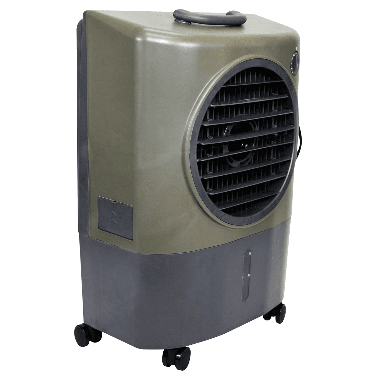 Hessaire MC18V (1300 DOE) 500 Sq Ft Portable Air Conditioner, Dark Gray