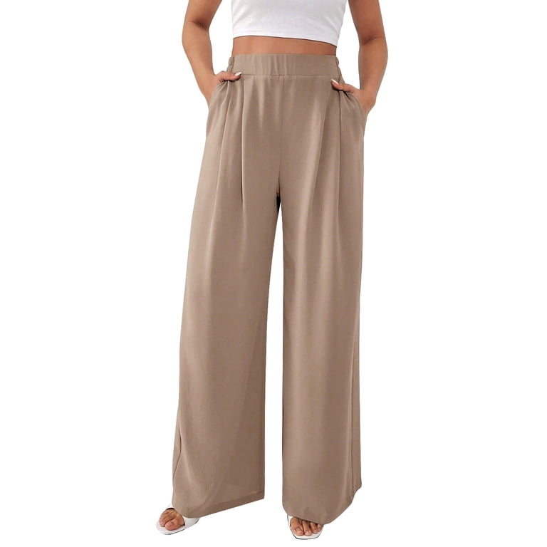 knee length dresses for ladies Nydj Women's Marilyn Linen Blend Pants - White