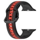 thumbnail image 1 of Pulsera de silicona de dos tonos Correa de reloj suave para IWatch 4 5 6 7 SE 8 38 mm 40 mm 41 mm FLhrweasw El nuevo, 1 of 1