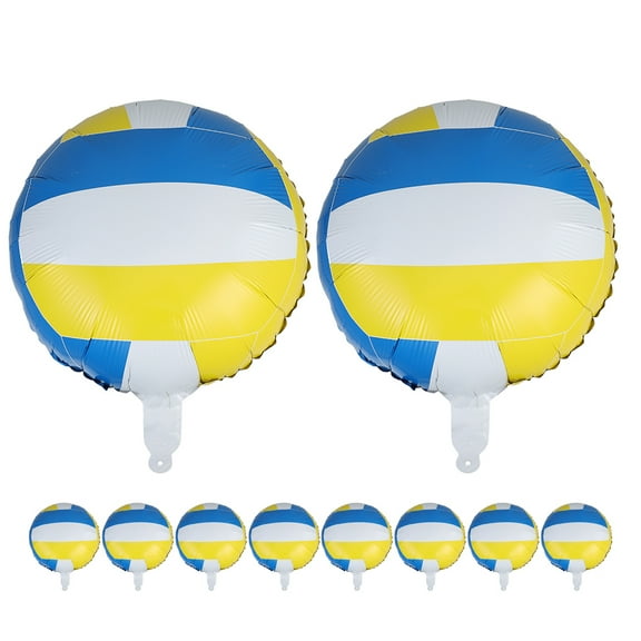 FUEENIRVA Volleyball Balloon 10Pcs Volleyball Shape
