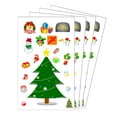 thumbnail image 2 of 24pcs Christmas Face Stickers Set, Creative Holiday Decals for Home, Car, Shop Decoration, 6 Unique Styles, 4 Pieces Each, 2 of 7
