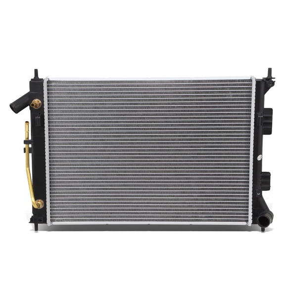 DNA Motoring OEM-RA-13333 Aluminum Radiator For 2011-2015 Elantra Forte Soul 1.8L PZEV 2.0L AT 12 13 14
