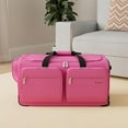 thumbnail image 4 of Mavii Dance Bag with Garment Rack, Dance Duffel-Wheeled 28 Inch Collapsible Bag, Lightweight Aluminum Rack, Hot Pink, 4 of 7