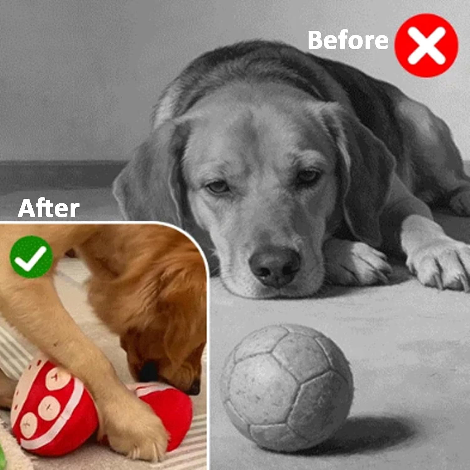 Snuffle & Puzzle Dog Toy with Squeaker and Crinkle - Interactive Watermelon Snuffle Mat Toy for Small to Medium Dogs, Mental Stimulation Enrichment(XX)
