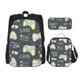 thumbnail image 1 of Fotbe Gamers Set Escolar 3 en 1 para Niños - Mochila Duradera con Lonchera Aislante y Estuche para Lápices - Mochila Escolar para Niños y Niñas, 1 of 7