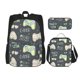 thumbnail image 1 of Easygdp Gamers Mochila para Niños y Niñas con Set de Caja de Almuerzo y Estuche para Lápices 3 en 1, Mochila Escolar Estampada para Adolescentes, 1 of 7
