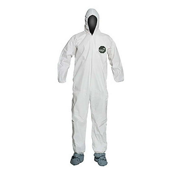 PROSHIELD® 50, COVERALL, ZIPPER FRONT, HOOD, BOOTS, ELASTIC WRIST, STORMFLAP