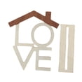 thumbnail image 3 of 2 Letreros De Madera Con Letras Para Escritorio, Sala De Estar, , Decoraciones De Mesa De Madera LOVE, 3 of 8