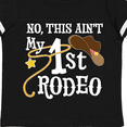 thumbnail image 4 of Inktastic No, This Ain't My 1st Rodeo Cowboy Hat and Lasso Boys or Girls Toddler T-Shirt, 4 of 5