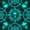 Cyan Black, variant on Castle Fairy Gothic Skull Bed Spread Queen,Chain Damask Floral Queen Coverlet Set,Cyan Black