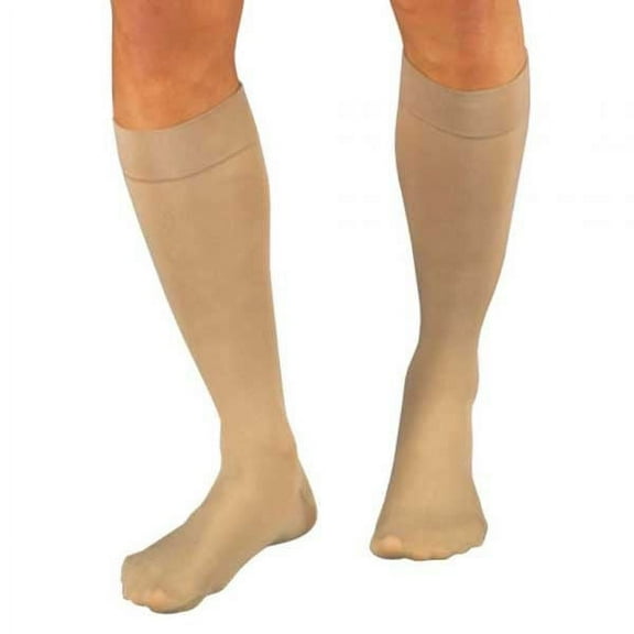 Jobst Relief 20-30 mmHg Knee High Silicone Medium Beige