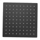 thumbnail image 1 of Cabezal de ducha de lluvia de acero inoxidable para baño, cabezal de ducha de montaje en techo cuadrado con rosca G1/2 pulg., 1 of 15