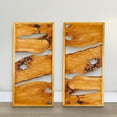 thumbnail image 2 of Greenage Cedar Roots Wood Wall Decor Wall Art Ornament, Hanging Decoration, Irregular Shape Décor 1pc - L size 43X21X2", 2 of 8