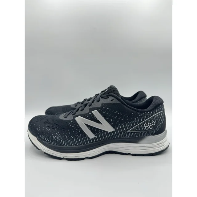 New Balance Men’s 880 Size 9 D (Medium) Black White |M880BK9|