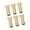 Gold, variant on Lerpwige 6pack Modern Aluminum Bed Frame Risers Heavy Type Adjustable Furniture Leg for Underbed Organization