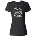 thumbnail image 3 of Inktastic Cruise Squad with Vector Cruise Ship and Palm Trees Women's T-Shirt, 3 of 5