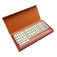 thumbnail image 1 of Mahjong 144pcs Mini Mahjong Tiles Travel Mah Jong Set, 1 of 5