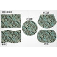 thumbnail image 2 of Brown & Teal Paisley Placemats by Penny's Needful Things (Wave - Set of 2), 2 of 2