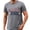 Gray, variant on Men's America 250 Shirt Statue of Liberty Graphic Patriotic Shirts for Men America 250 Merchandise Muscle Fit Breathable USA 4th of July Independence Day Celebration Tee