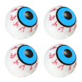 thumbnail image 3 of Qarigey 4Pcs Bike Valves Caps Funny Eye Replacement Durable Universal Mouth Tire Guard Parts Ball Accessories Sombreros, 3 of 6