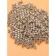 thumbnail image 4 of 300pcs 4mm Smooth Ccb Plastic Round Beads With Gold Color, Women & Girls Bracelet Jewelry Making Supplies, 4 of 4