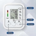 thumbnail image 4 of Digital Automatic Blood Pressure Monitor Upper Arm BP Machine Heart Rate Machine;Digital Automatic Blood Pressure Monitor Upper Arm BP Machine Heart R, 4 of 5
