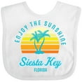 thumbnail image 3 of Inktastic Summer Enjoy the Sunshine Siesta Key Florida in Blue Boys or Girls Baby Bib, 3 of 4