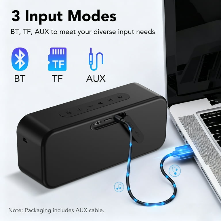 Onster Portable Bluetooth Speaker, Wireless Bluetooth Speaker With 40W