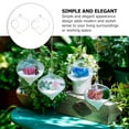 thumbnail image 5 of Jiandong glass terrarium VOSAREA 4pcs Hanging Glass Terrarium for Plants and Succulents(3.94X3.54X3.54Inch), 5 of 10