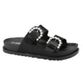 thumbnail image 6 of 【FAX-1】Women's Buckle Slides Women's Slides-Sandals Double Buckle Slip on Adjustable Sandals Waterproof Swim Pool Bath Shower Shoes for Women Comfortable Non Slip Footwear Walking Shoes Tsinelas, 6 of 6