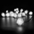 thumbnail image 3 of LINLIN Solar Flower String Lights,Waterproof Rose Flower Lights 8 Mode Solar Starry Lighting Christmas Fairy String Lights for Gardens Path Homes Wedding Party Decor, 3 of 9