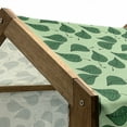 thumbnail image 5 of Leaves Pet House, Foliage Pattern Doodle Style Illustration Composition of Nature, Outdoor & Indoor Portable Dog Kennel with Pillow and Cover, 5 Sizes, Pale Green Fern Green, by Ambesonne, 5 of 5