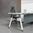 thumbnail image 4 of Corner Executive Office Desk Boss Conference Luxury School Cheap Office Desk Standing Table Ordinateur Office Furniture HDH My Lux Decor Round, 4 of 10