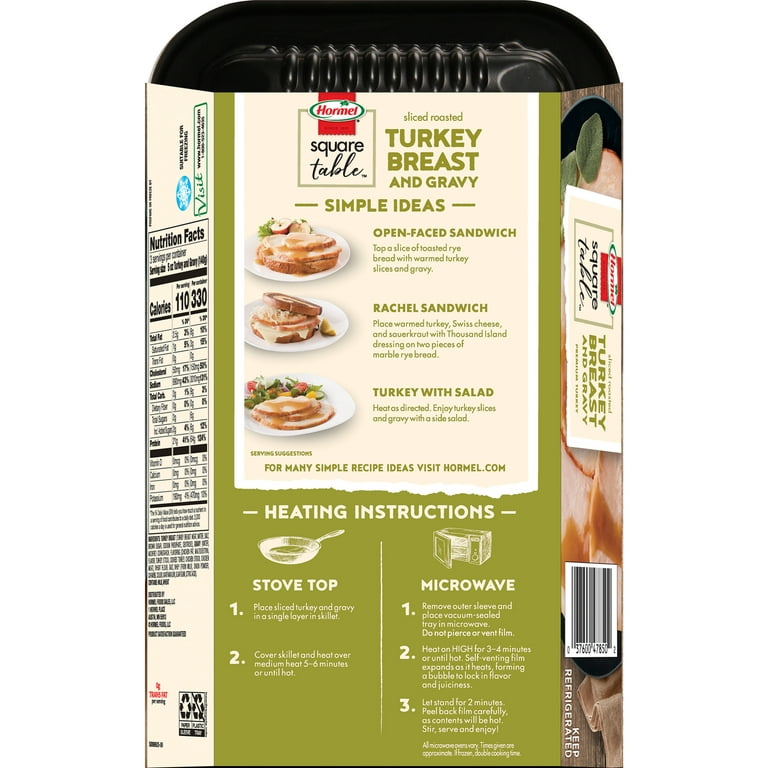 Calories in Hormel Oven Roasted Turkey Spam and Nutrition Facts