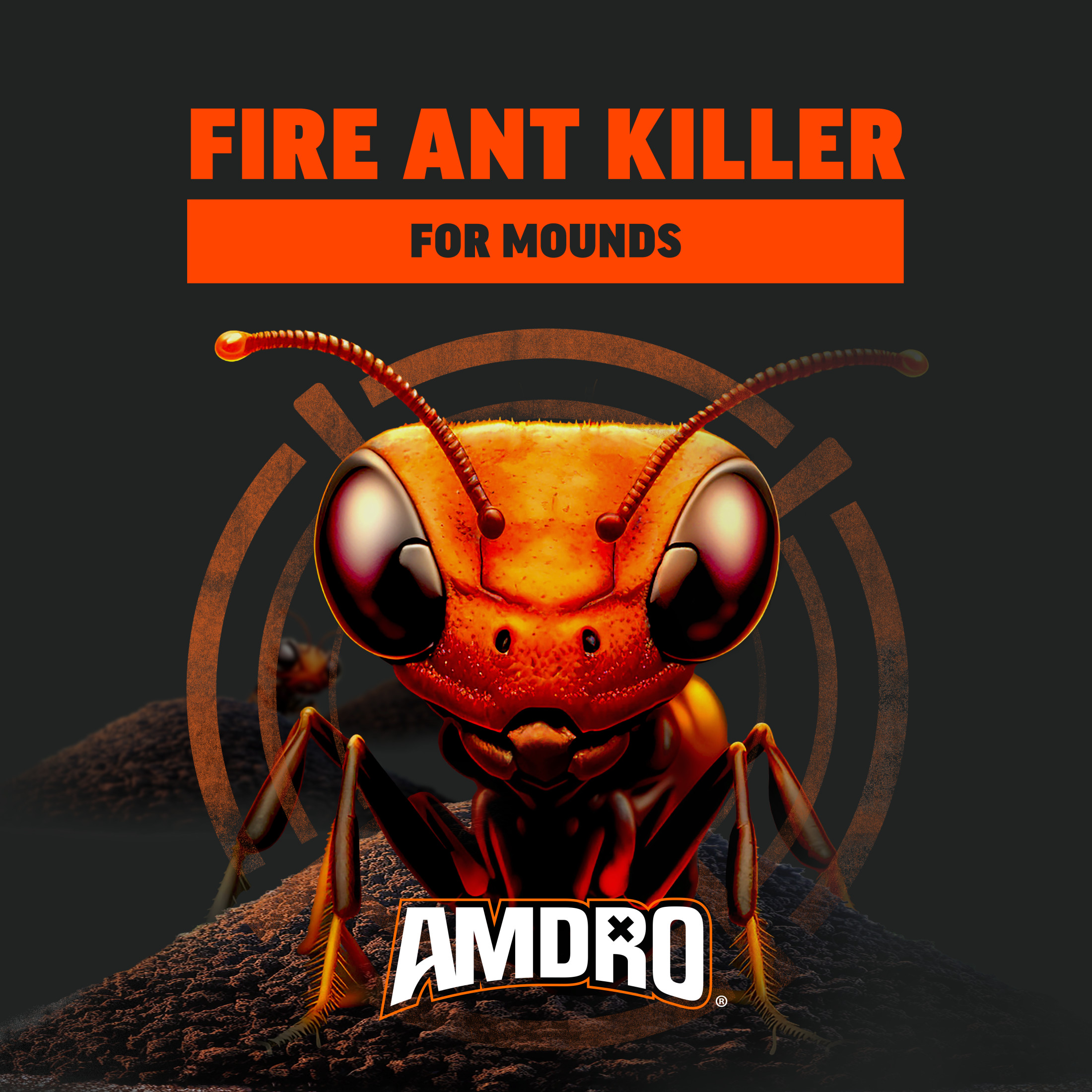 Amdro Outdoor Fire Ant Killer Granules for Mounds, 1 lb photo 4