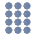 thumbnail image 2 of 12 Pieces Carpeted Pads Furniture Glides Sliders Furniture Moving Pads for Table 22mm, 2 of 8