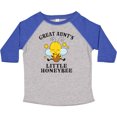 thumbnail image 3 of Inktastic Cute Bee Great Aunt's Little Honeybee with Stars Boys or Girls Toddler T-Shirt, 3 of 5