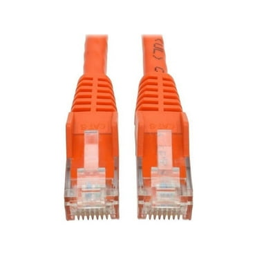 TRIPP LITE CONNECTIVITY N201-006-OR 6FT CAT6 ORANGE UTP RJ45 M/M