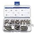 thumbnail image 3 of M5 Tamper-Resistant Security Screws Assortment Kit, Stainless Steel,Pack of 52-Pieces, 3 of 4