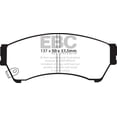 thumbnail image 2 of EBC Brakes Yellowstuff 4000 Series Street and Track Brake Pad Set Fits select: 2006-2012 FORD FUSION, 2008-2013 MAZDA 6, 2 of 2