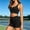 Black, variant on Workout Sets For Women 2 Piece Seamless Cross Pilates Sleeveless Crop Tank Sports Bra High Waist Shorts Summer Soft Breathable Sets Gym Yoga Active Wear Beach Travel Outfits, Gray S