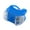 Blue, variant on Multiple Model Rechargeable Bike Light 6 Lighting Models Waterproofed Frogs Regulable Silicones Strap For Road Bicycles