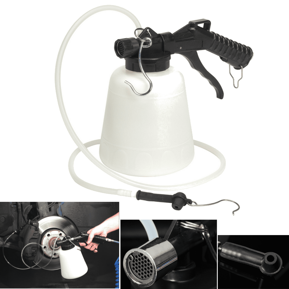 0.75L Air Pneumatic Brake Clutch Pressure Bleeding Bleeder Tank Tool