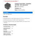 thumbnail image 2 of Computer Control Relay - Compatible with 2008 - 2010 Jeep Liberty 2009, 2 of 2