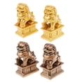 thumbnail image 4 of Feng Shui Lion Statues Home Protection Lions Figurine Lion Statue Pai, 4 of 6