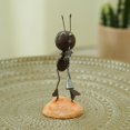 thumbnail image 3 of Resin Figurine Decorative Delicate Durable Playing Guitar Ant Decor, 3 of 5