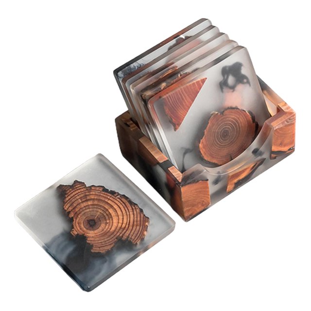 Posavasos de madera Sunnimix para bebidas