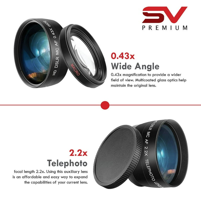 Macro Lens Telephoto Lens Canon Rebel T7 Canon EOS Rebel T7 DSLR