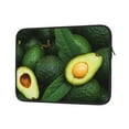 thumbnail image 2 of Bingfone Fresh Avocados Laptop Sleeve Case 15 Inch, 360° Protective Computer Carrying Bag, 2 of 9